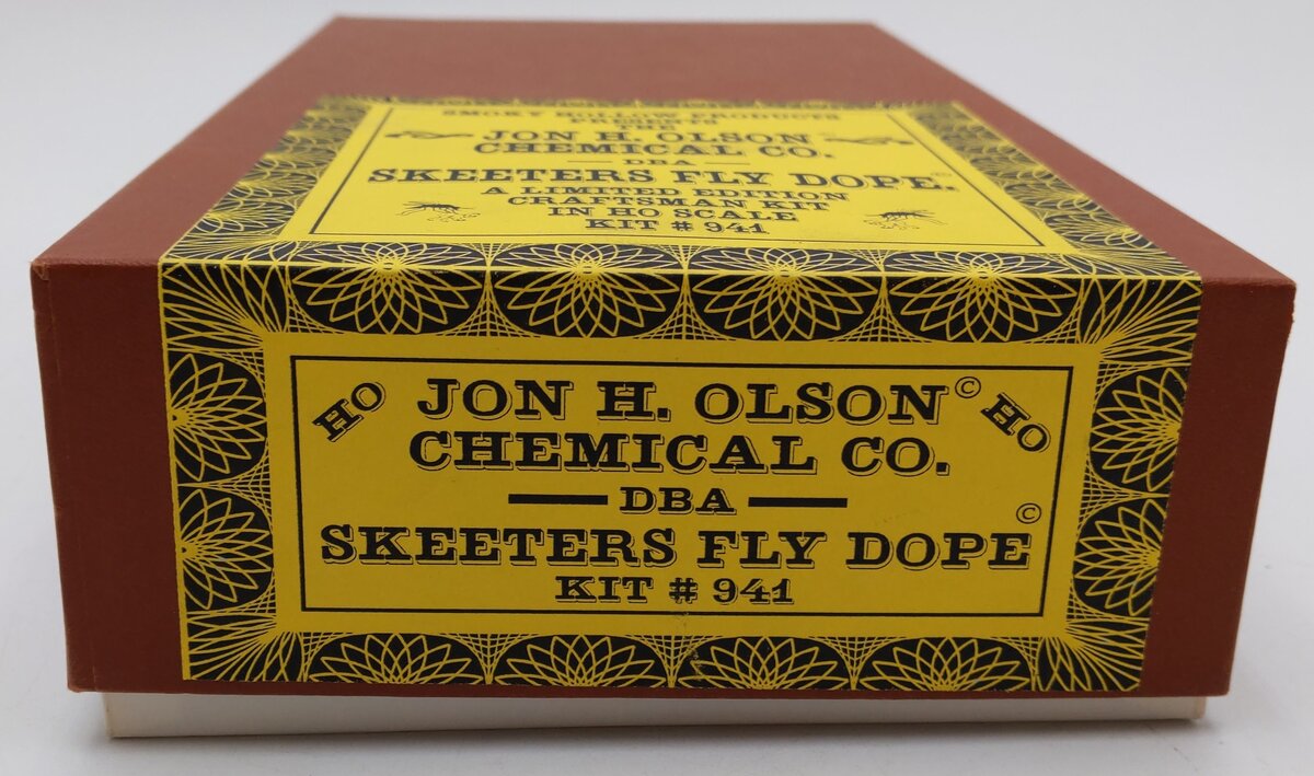 Smoky Hollow Products 941 HO Scale Jon H. Olson/Skeeters Fly Dope Model Kit LN/Box
