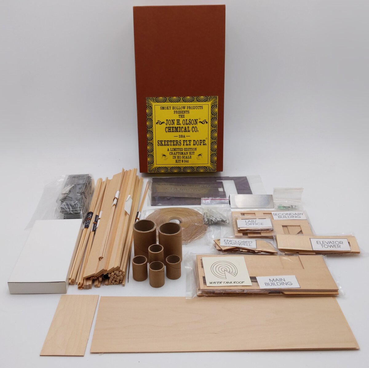 Smoky Hollow Products 941 HO Scale Jon H. Olson/Skeeters Fly Dope Model Kit LN/Box