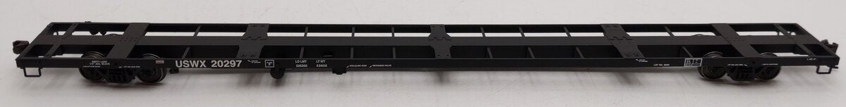 Atlas 20001530 HO Scale USA Waste 85' Trash Container Flatcar #20297 EX/Box