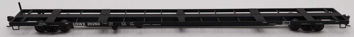 Atlas 20001529 HO Scale USA Waste 85' Trash Container Flatcar #20260 LN/Box