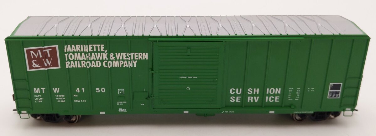 Athearn 96605 HO Scale Marinette Tomahawk & Western 50' FMC 5347 Boxcar #4150 LN/Box