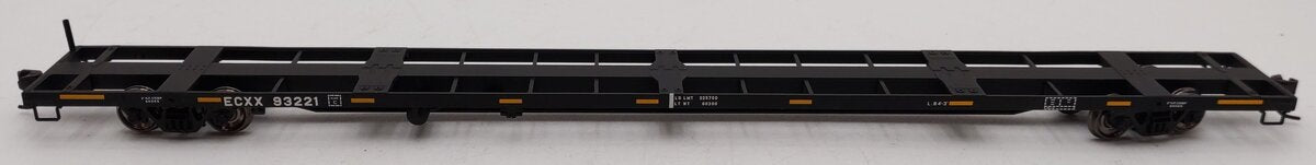 Atlas 20000836 HO Scale ECDC Environmental 85' Trash Container Flat Car #93221 LN/Box