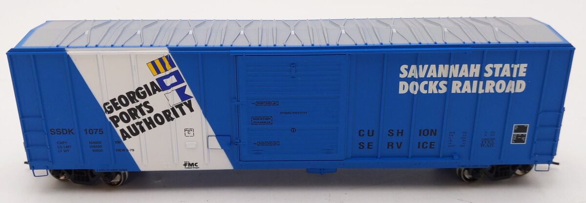 Athearn 96609 HO Scale Savannah State Docks 50' FMC 5347 Boxcar #1075 LN/Box