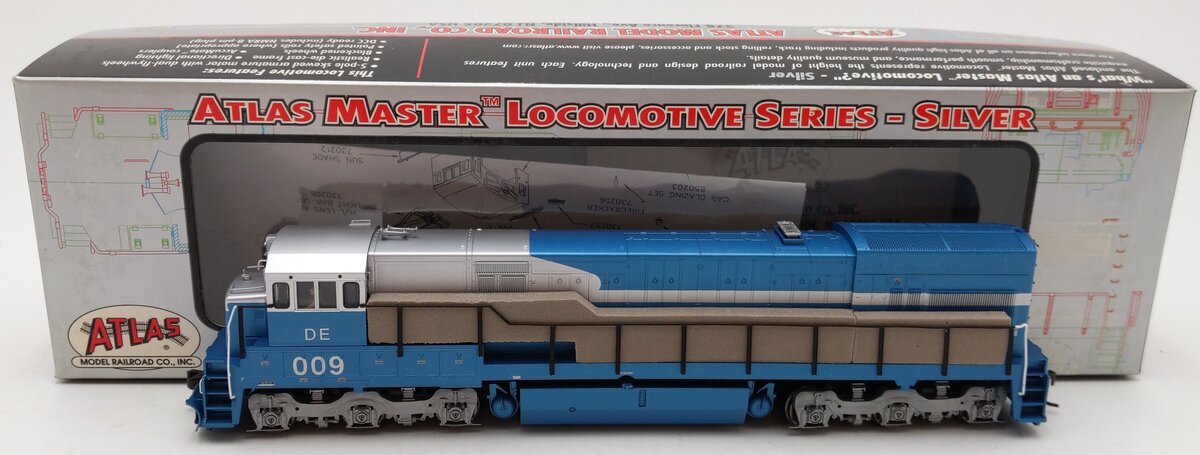 Atlas 7352 HO Scale Detroit Edison U30C Phase 3 Diesel Locomotive #009 LN/Box
