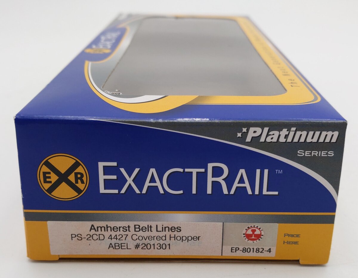 ExactRail EP-80182-4 HO Scale Amherst Belt Lines PS-2CD Covered Hopper #201301 LN/Box