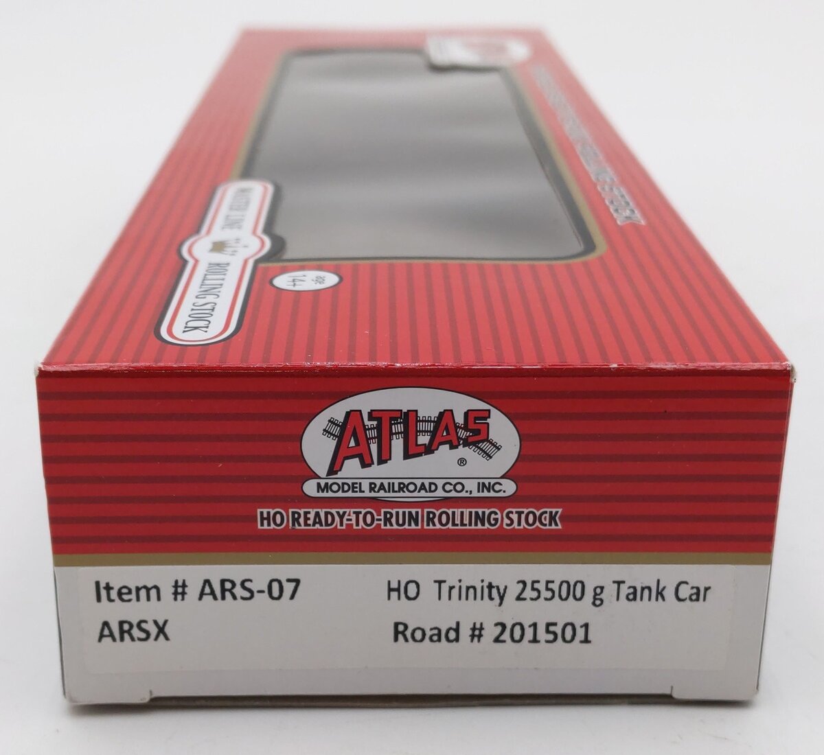 Atlas ARS-07 HO Scale ARSX Trinity 25,500 Gallon Tank Car #201501 LN/Box