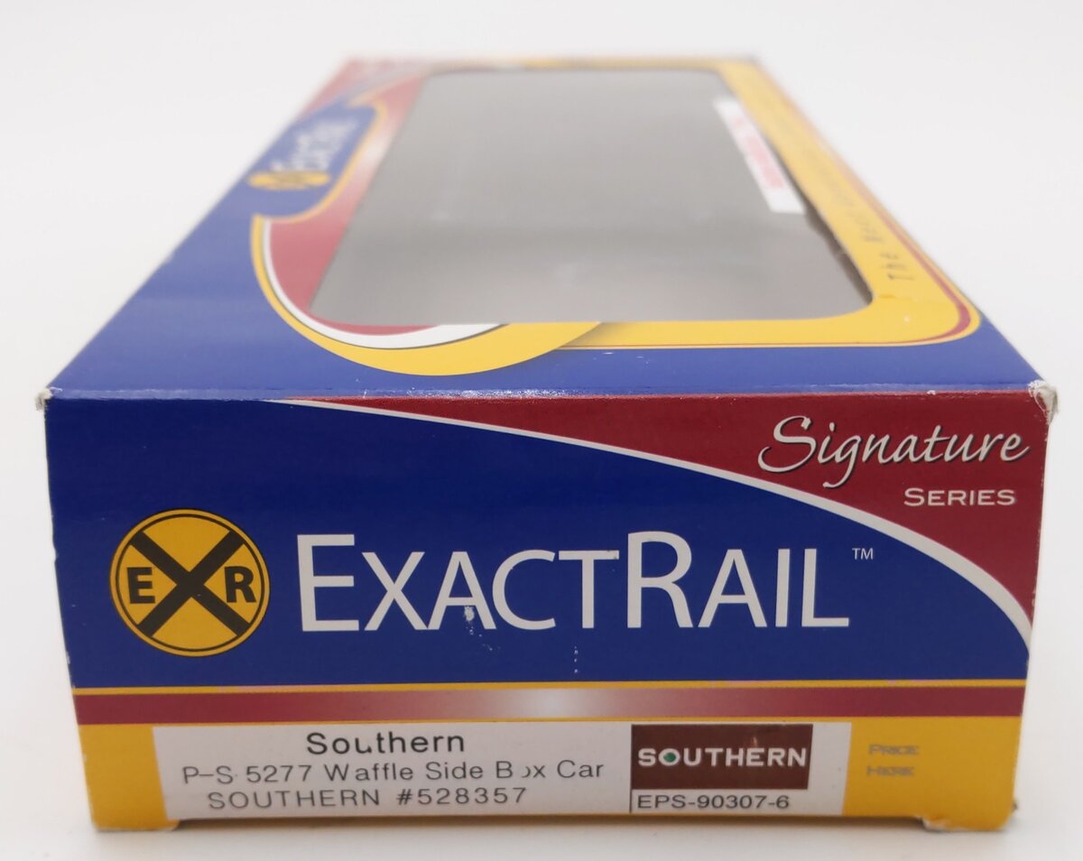 ExactRail EPS-90307-6 HO Scale Southern P-S 5277 Waffle Side Boxcar #528357 EX/Box