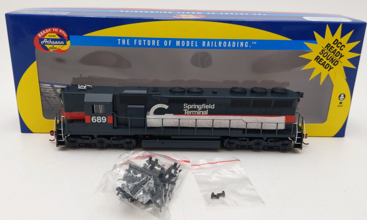 Athearn 98052 HO Scale Guilford Springfield Terminal SD45 Diesel Locomotive #689 LN/Box