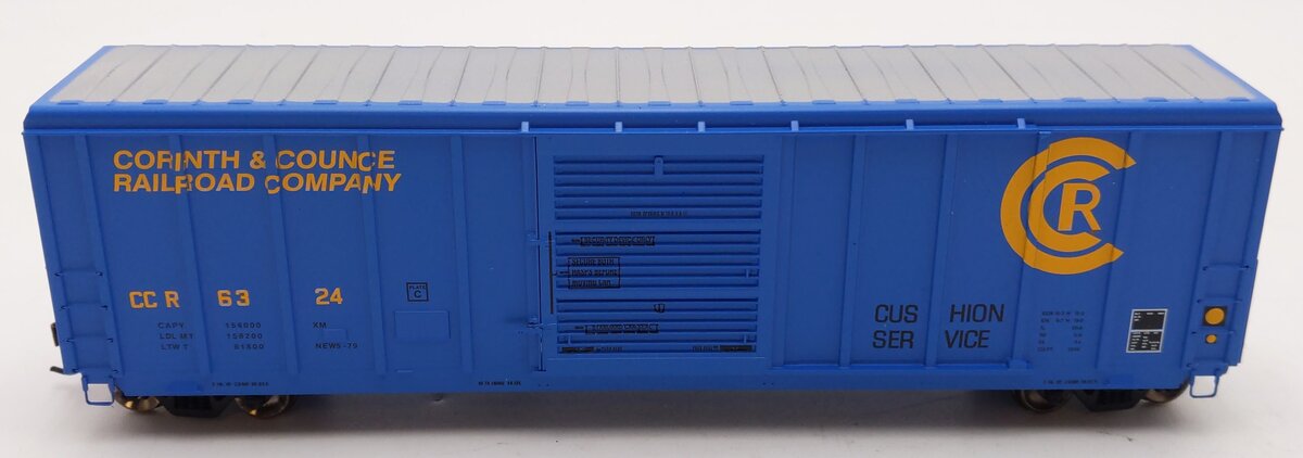 Athearn 71890 HO Scale Corinth & Counce 50' PS 5344 Boxcar #6324 EX/Box