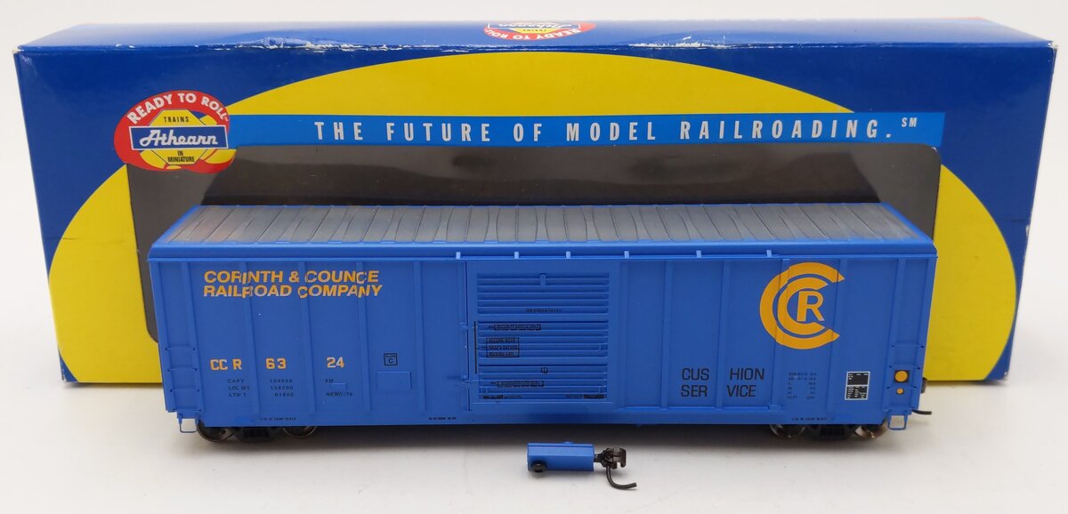 Athearn 71890 HO Scale Corinth & Counce 50' PS 5344 Boxcar #6324 EX/Box