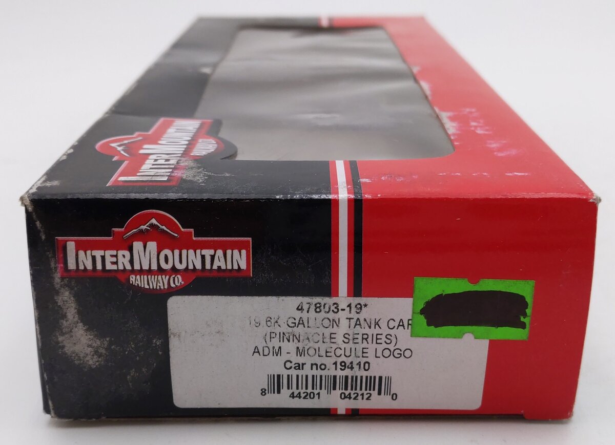 InterMountain 47803-19 HO Scale ADM 19.6K Gallon Tank Car #19410 EX/Box