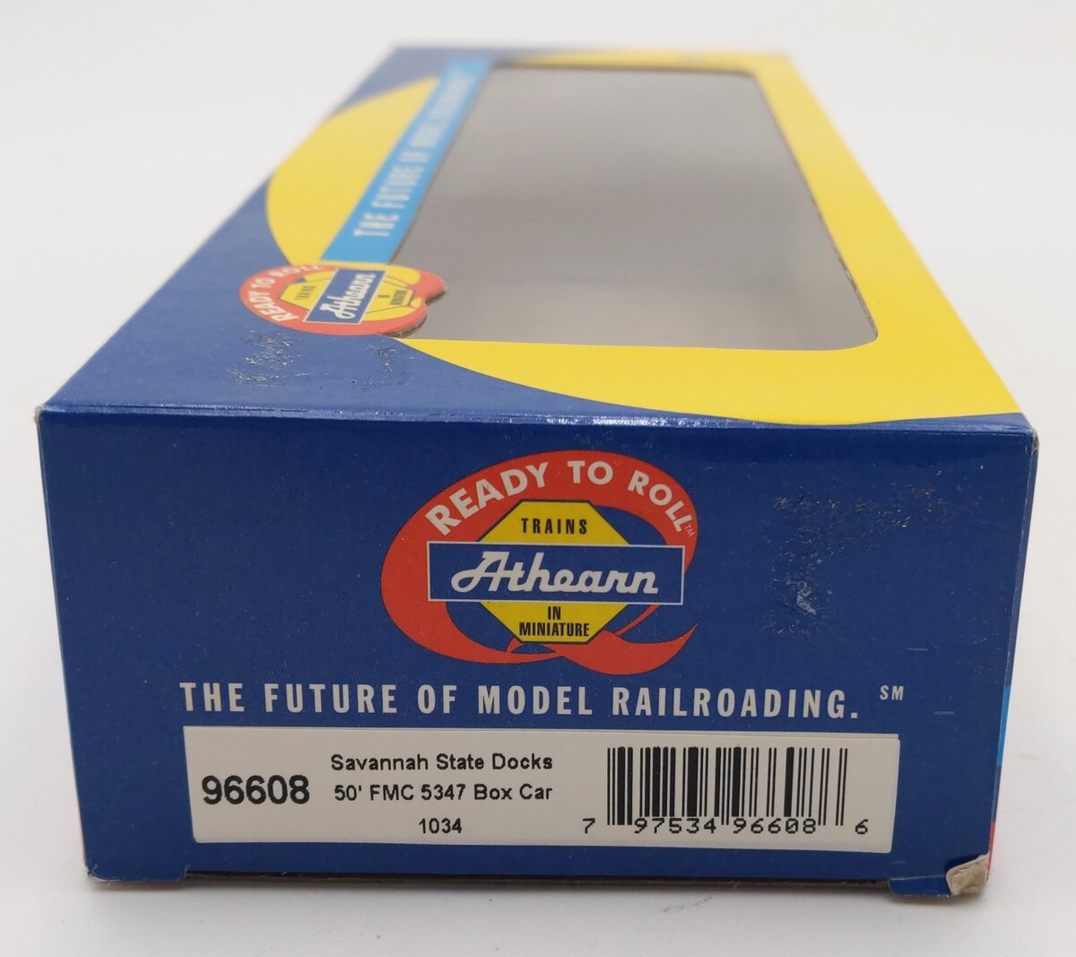 Athearn 96608 HO Scale Savannah State Docks 50' FMC 5347 Boxcar #1034 LN/Box