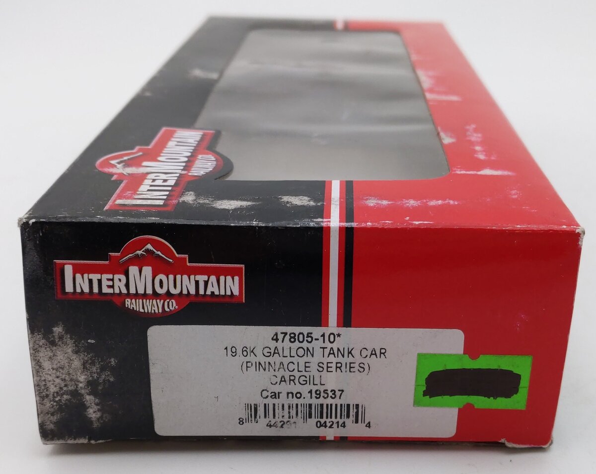 InterMountain 47805-10 HO Scale Cargill Foods 19.6K Gallon Tank Car #19537 LN/Box