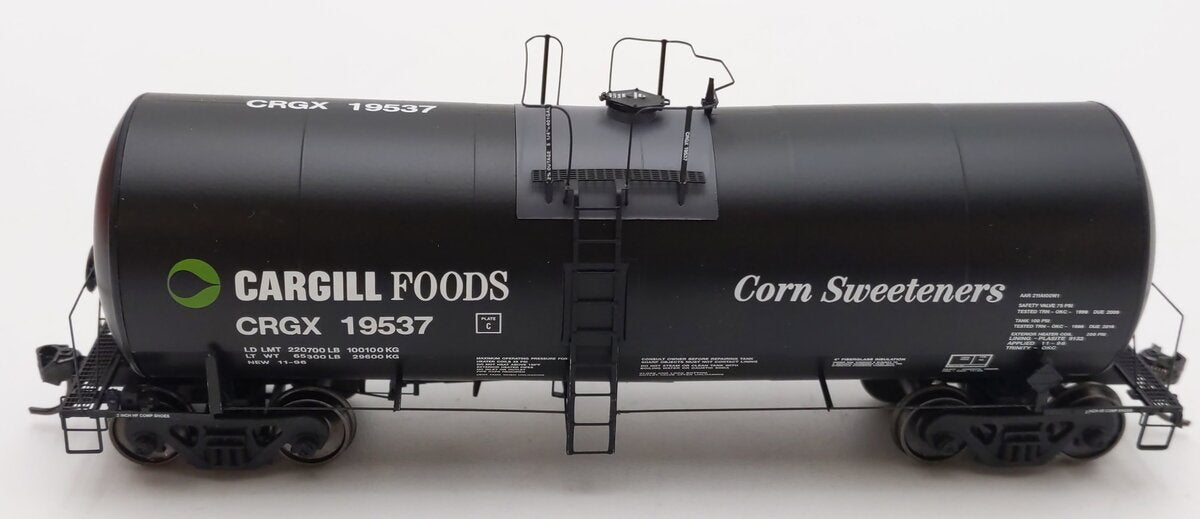 InterMountain 47805-10 HO Scale Cargill Foods 19.6K Gallon Tank Car #19537 LN/Box
