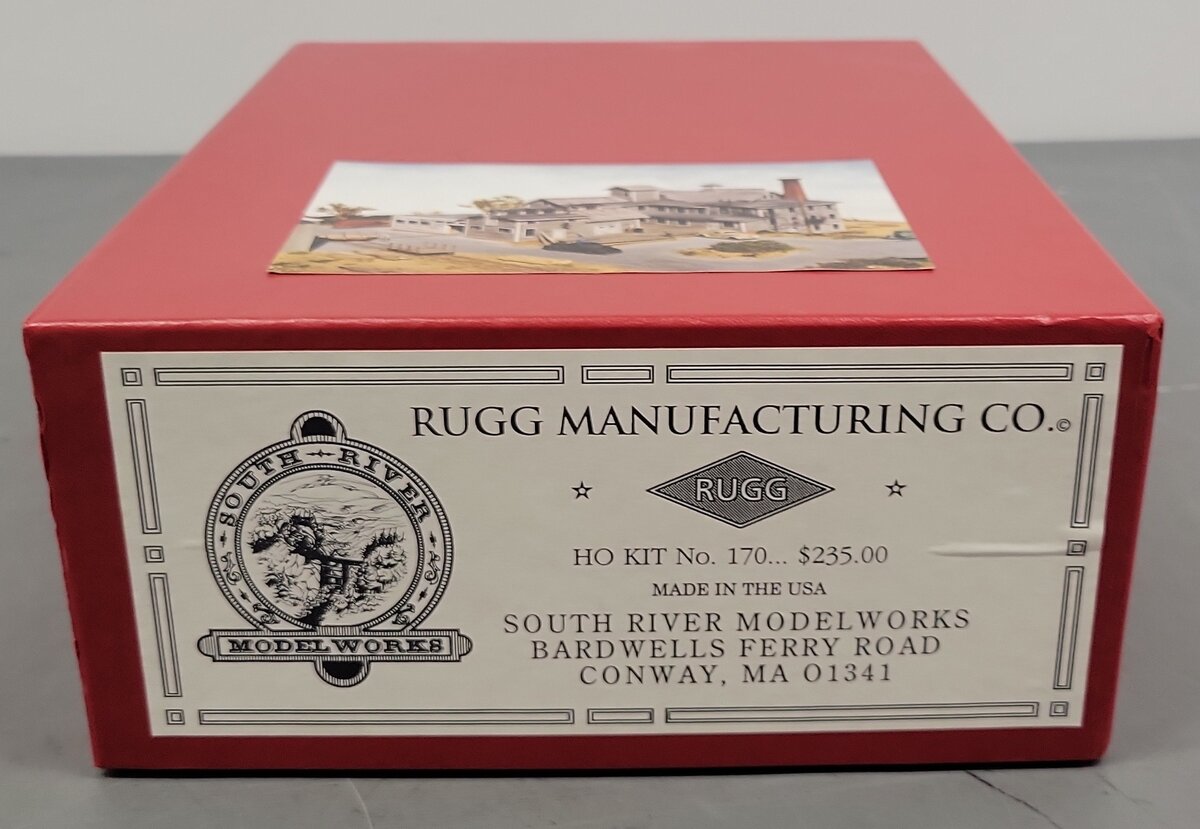 South River Model Works 170 HO Scale Rugg Manufacturing Co. Building Kit NIB