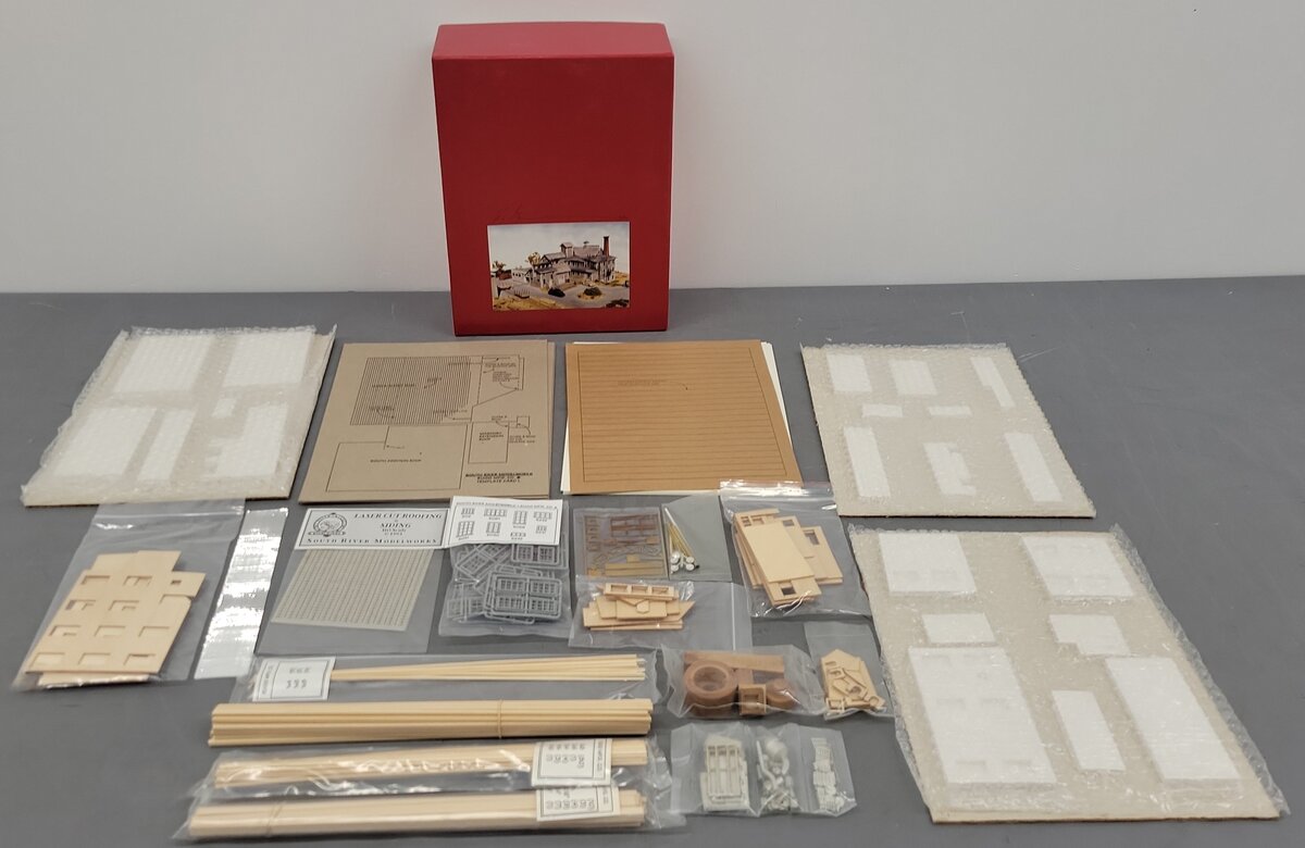 South River Model Works 170 HO Scale Rugg Manufacturing Co. Building Kit NIB