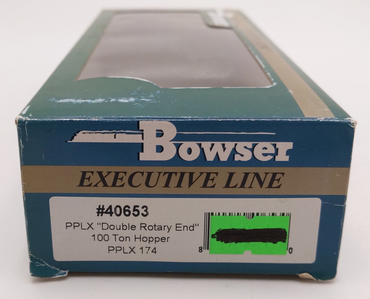 Bowser 40653 HO Pittsburg Power & Light 100 Ton Hopper #174 EX/Box