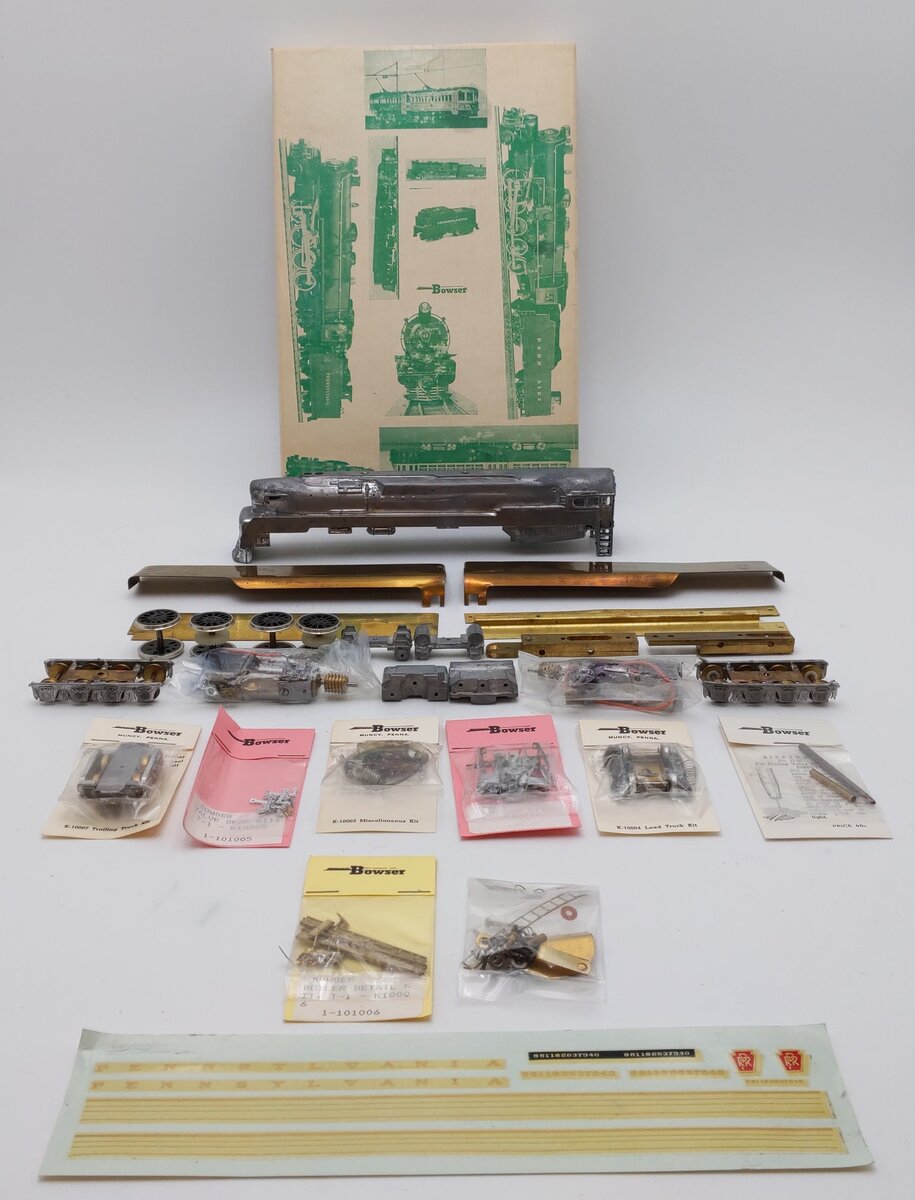 Bowser 1-101000 Pennsylvania T-1 Duplex Locomotive & Tender Kit/Box