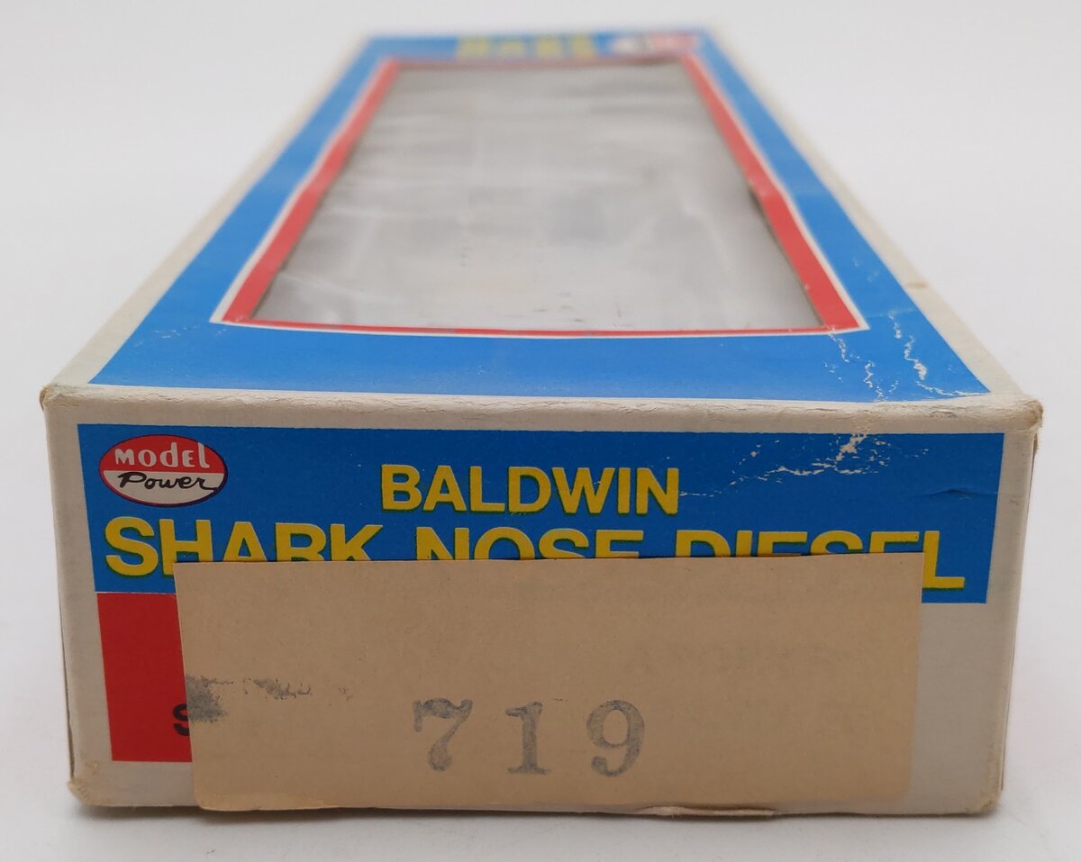 Model Power 719 HO Scale Undecorated Powered Baldwin Shark Nose Diesel EX/Box
