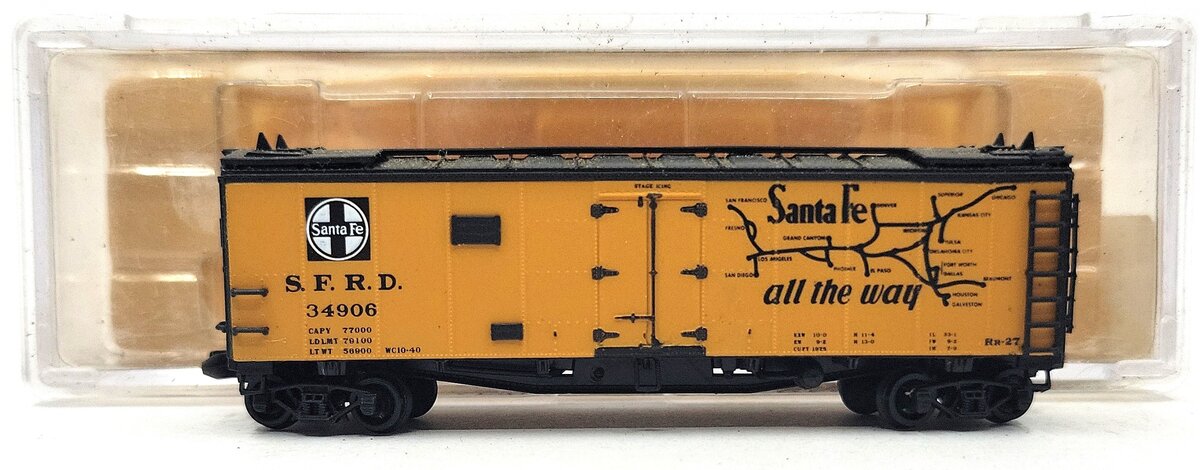 Tex-N-Rails 34906 N Scale Santa Fe 