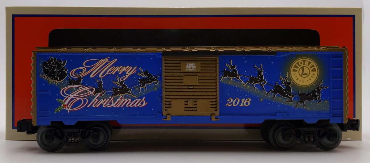 Lionel 6-82954 O 2016 Lionel Christmas Boxcar LN/Box