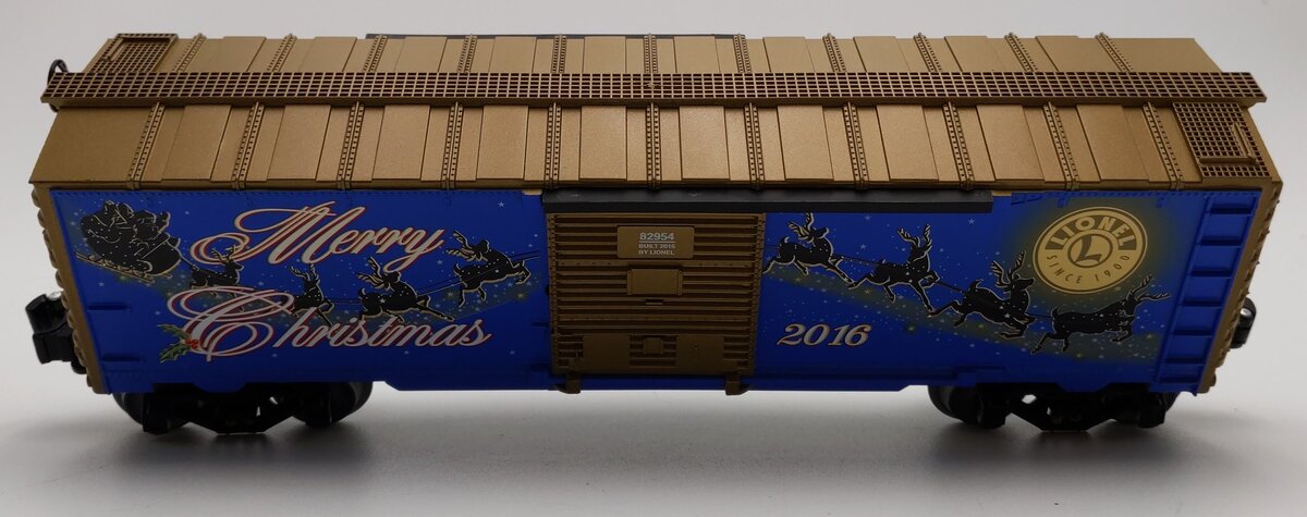 Lionel 6-82954 O 2016 Lionel Christmas Boxcar LN/Box