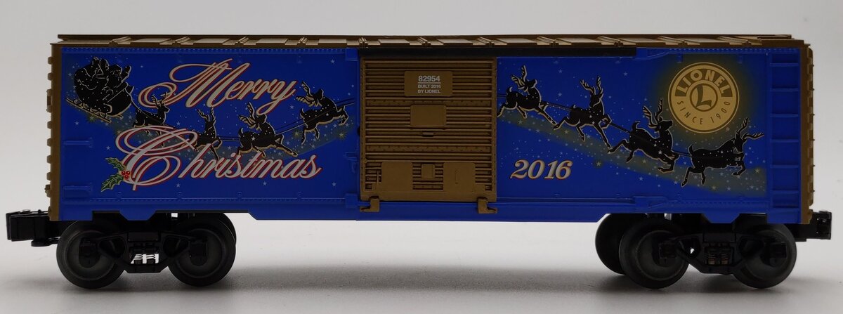 Lionel 6-82954 O 2016 Lionel Christmas Boxcar LN/Box