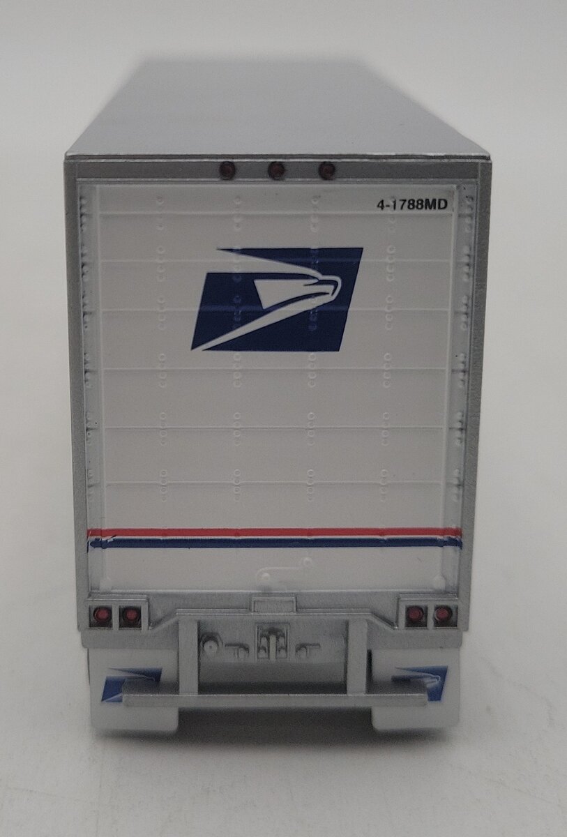 Athearn 93420 HO Scale USPS Maryland Tractor & 28' Maryland Pup Trailer EX