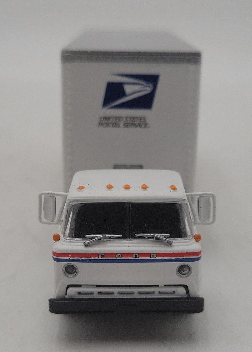 Athearn 93420 HO Scale USPS Maryland Tractor & 28' Maryland Pup Trailer EX