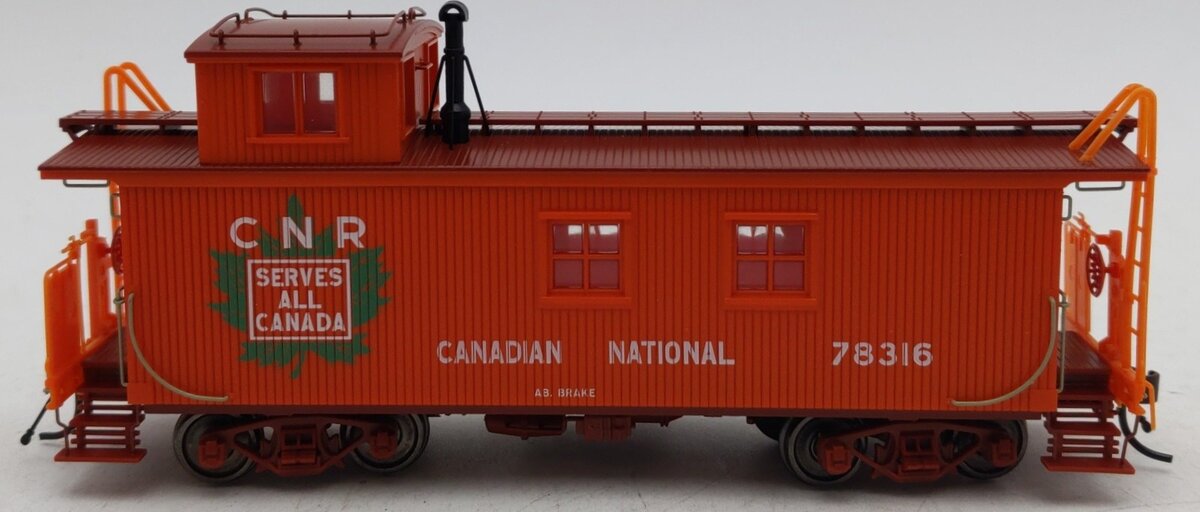 True Line Trains 301016 HO Scale Canadian National Caboose #78316 EX/Box