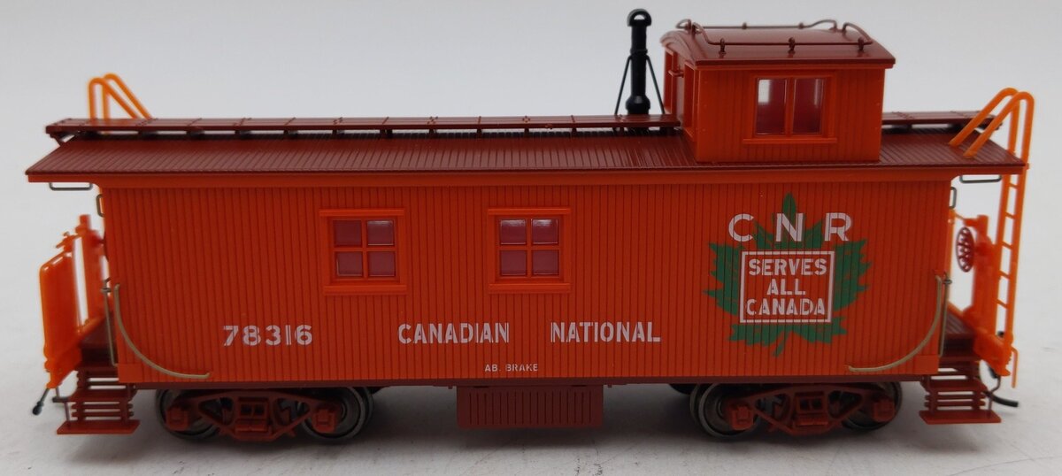 True Line Trains 301016 HO Scale Canadian National Caboose #78316 EX/Box