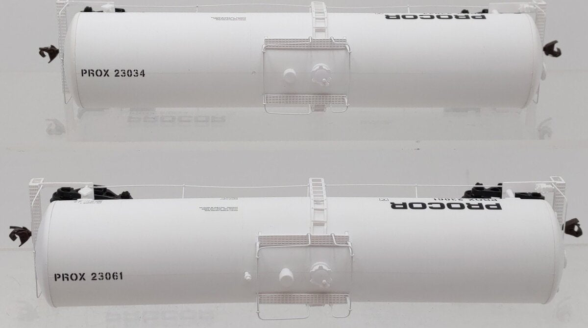 Walthers 932-27258 HO PROX 23K Gallon Funnel Flow Tank Car (Pack of 2) EX/Box