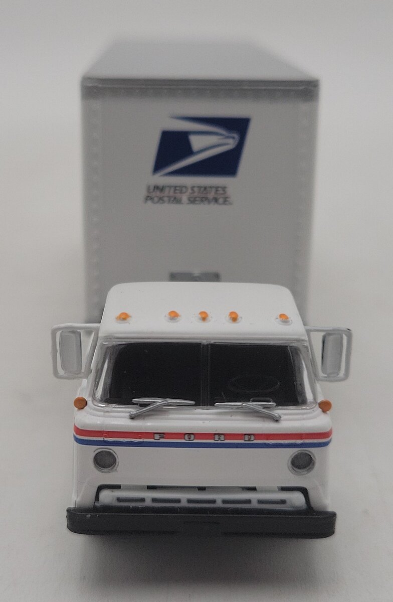 Athearn 93410 HO 1:87 Ford C Tractor Trailer USPS Georgia EX