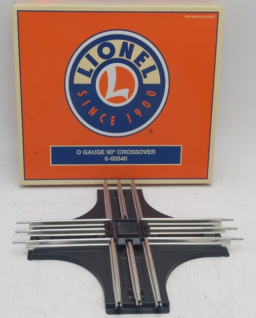 Lionel 6-65540 O Gauge 90 Degree Crossover EX/Box