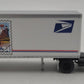 Athearn 93439 HO USPS Tractor & 28' Pup Trailer-Rhode Island EX