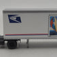 Athearn 93439 HO USPS Tractor & 28' Pup Trailer-Rhode Island EX