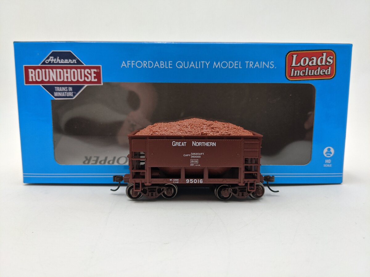 Roundhouse RND7208 HO Scale Great Northern 24' Ore Car #95016 LN/Box