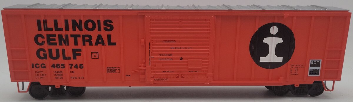 Weaver O Scale Illinois Central Boxcar #465745 (2 Rail) EX/Box