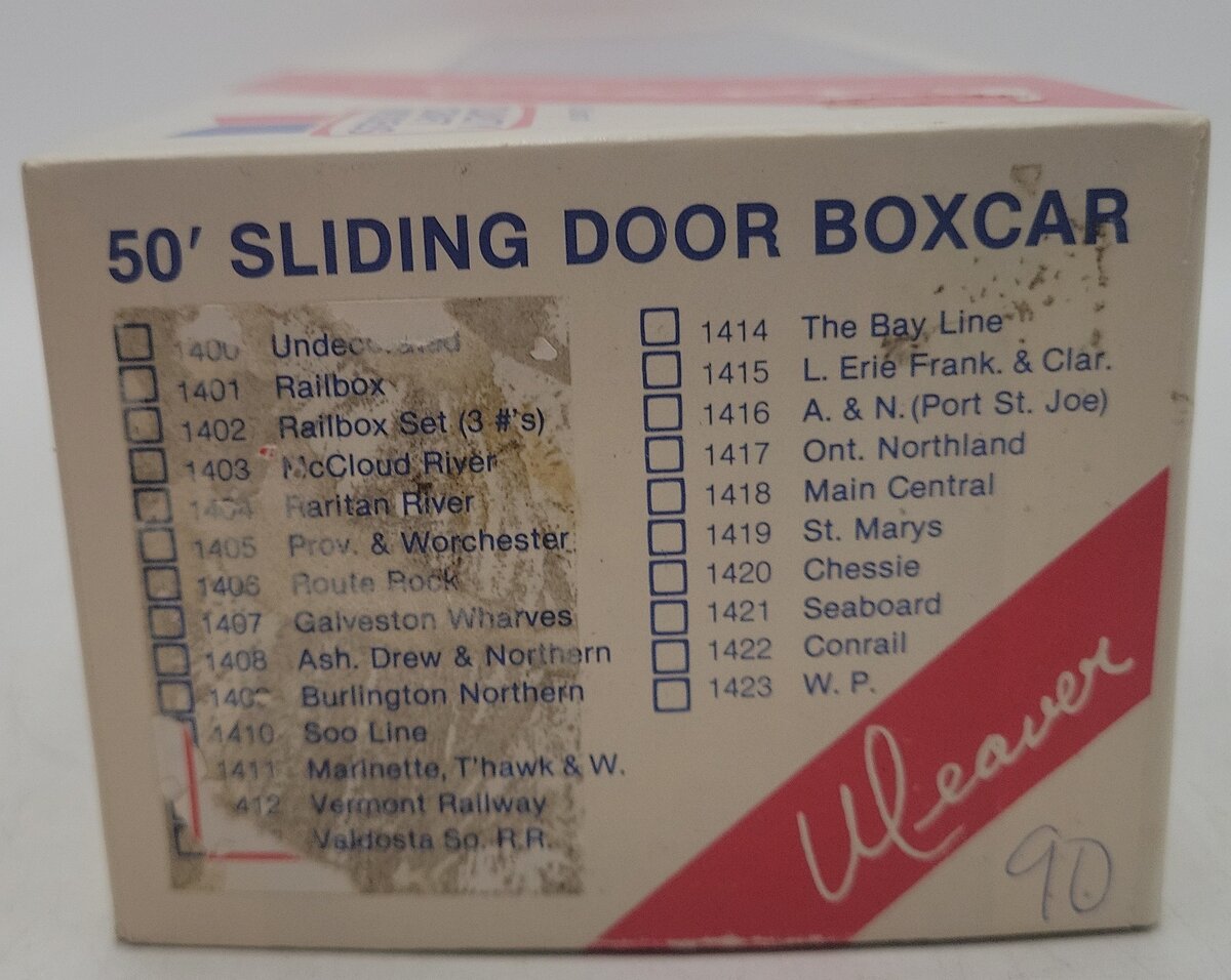 Weaver O Scale Illinois Central Boxcar #465745 (2 Rail) EX/Box