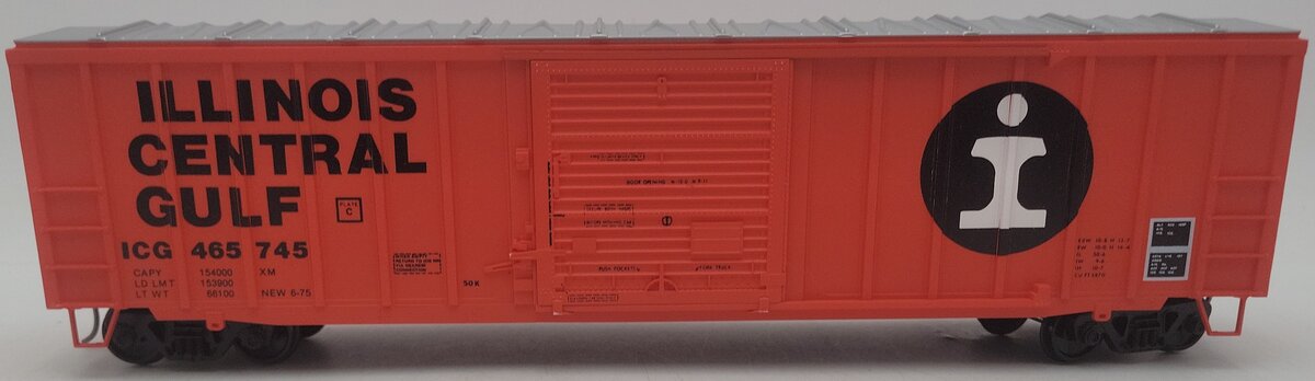 Weaver O Scale Illinois Central Boxcar #465745 (2 Rail) EX/Box