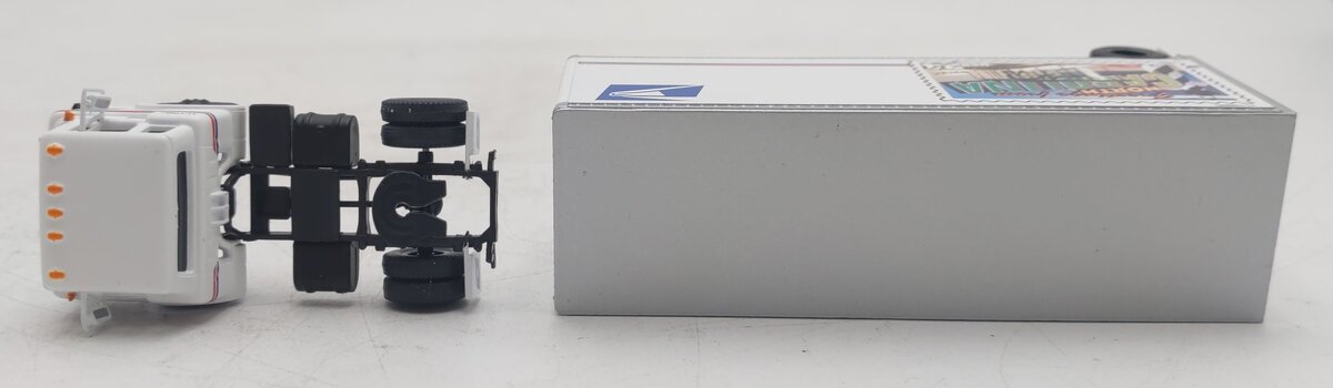 Athearn 93433 HO Scale USPS North Carolina Tractor Trailer EX