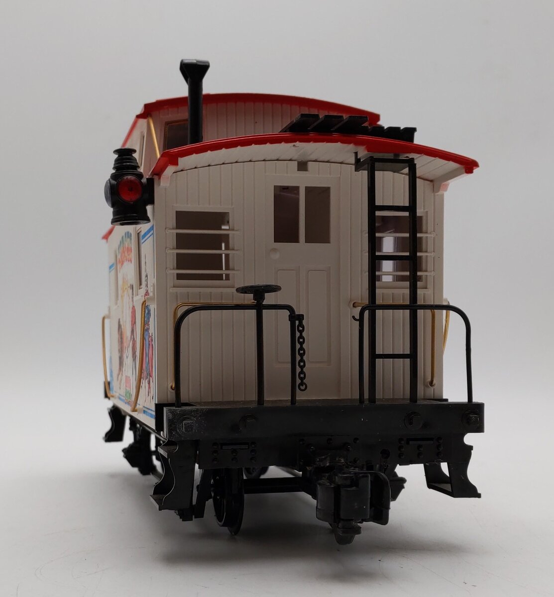LGB 41653 G Scale Circus Caboose w/Plastic Wheels EX/Box