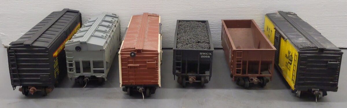American Models/Other S Custom Freight Cars #924,7263,2068,1985,637,633 [6] VG