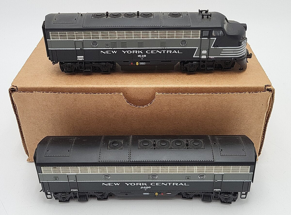 Broadway Limited 5103 HO New York Central EMD F7A-Unpowered B Set #1638/2426 EX
