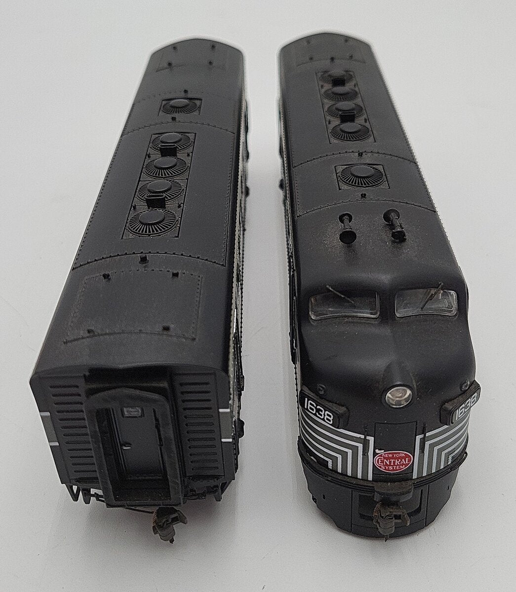 Broadway Limited 5103 HO New York Central EMD F7A-Unpowered B Set #1638/2426 EX