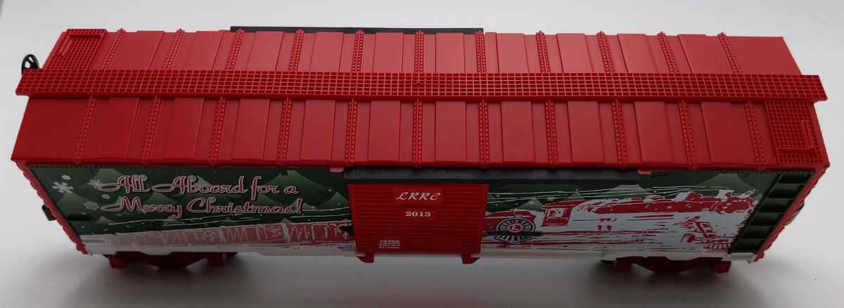 Lionel 6-19399 O Christmas LRRC Boxcar #2013 LN/Box
