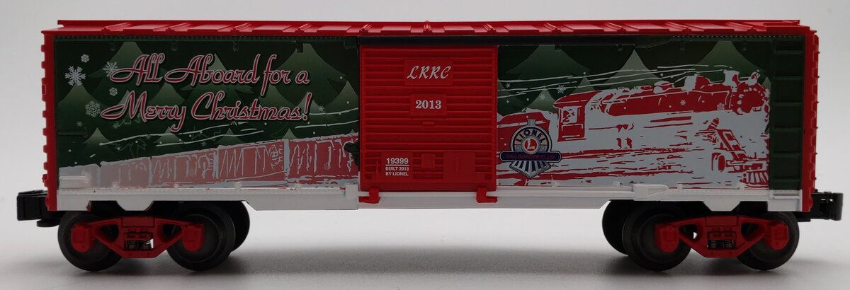 Lionel 6-19399 O Christmas LRRC Boxcar #2013 LN/Box