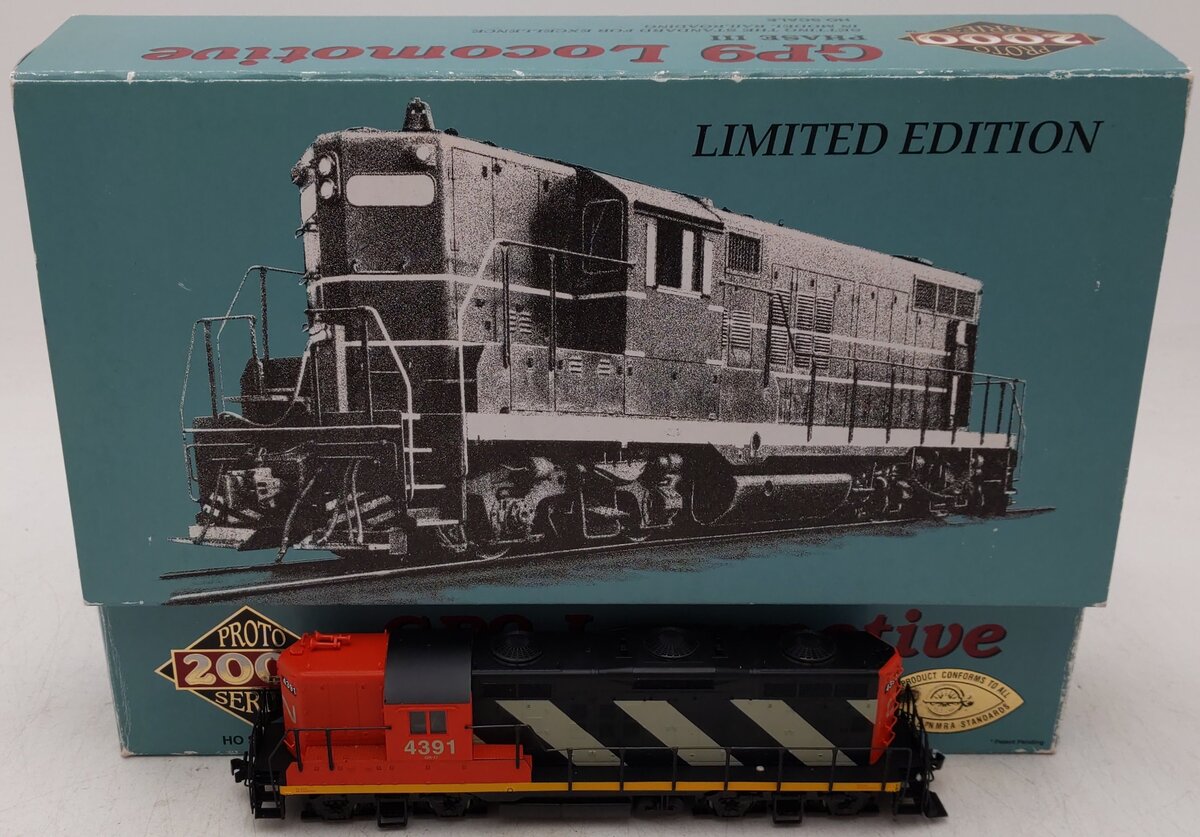 Proto 2000 96016 HO CN Phase III GP9 Diesel Locomotive #4391 EX/Box