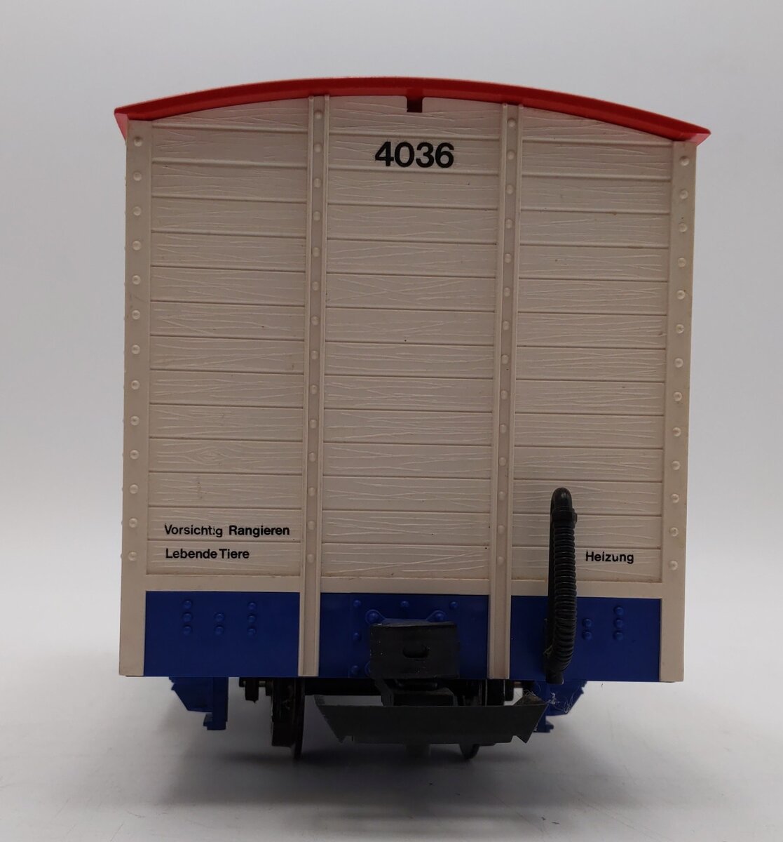 LGB 4036 G Scale Circus Animal Wagon w/ Metal Wheels EX/Box