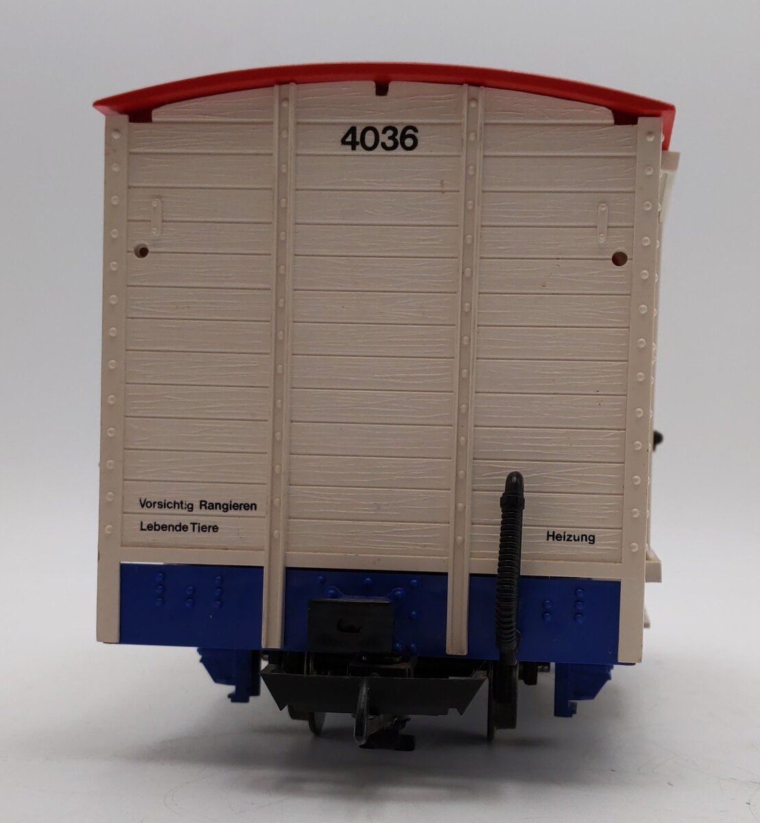 LGB 4036 G Scale Circus Animal Wagon w/ Metal Wheels EX/Box